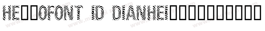 hellofont id dianhei字体下载字体转换